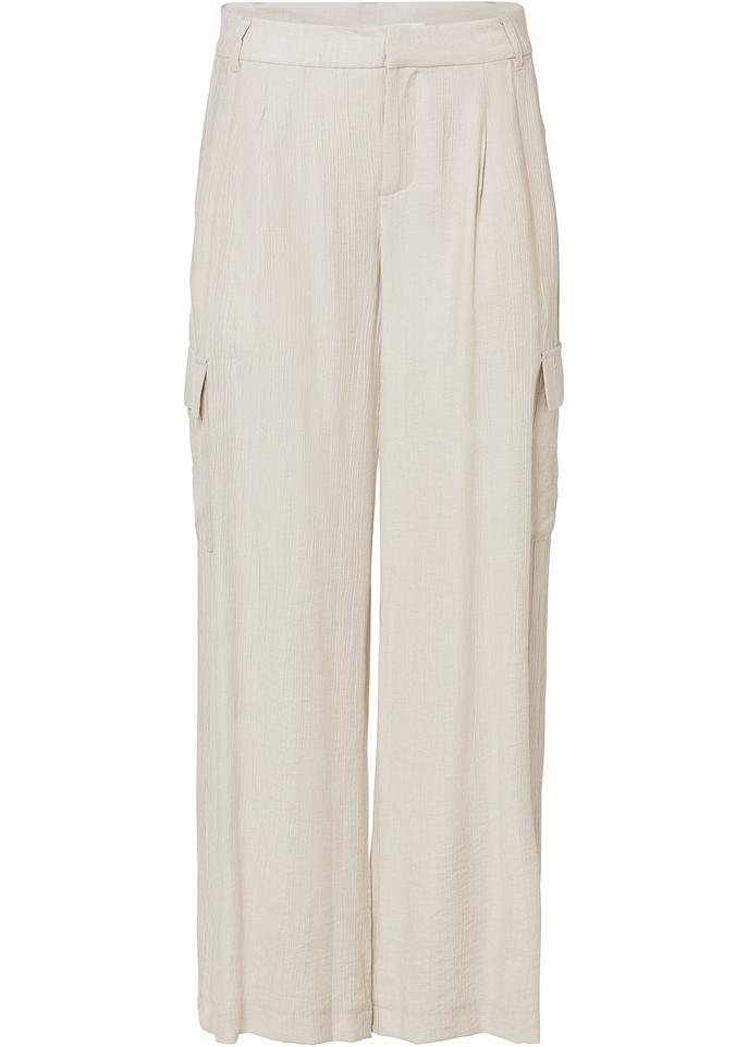 Hose in beige von vorne - BODYFLIRT