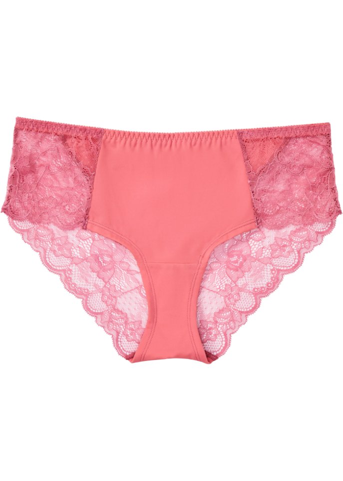Panty mit recyceltem Polyamid in rosa von vorne - bpc selection