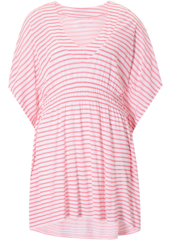 Strand Tunika-Kleid in pink von vorne - bpc selection