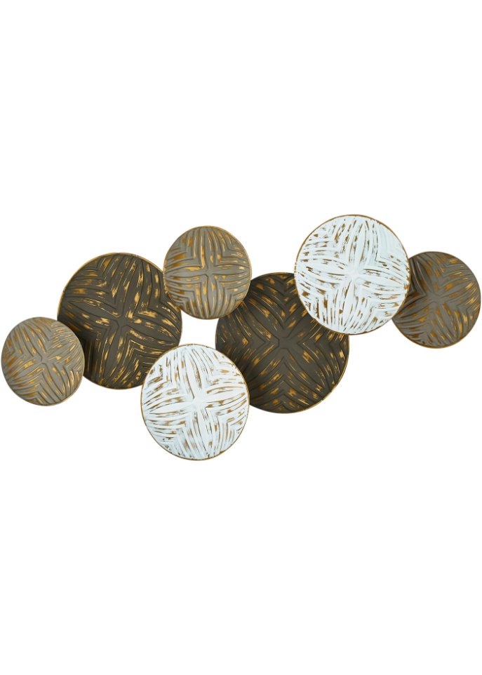 Wanddeko mit Kreisen in beige - bpc living bonprix collection