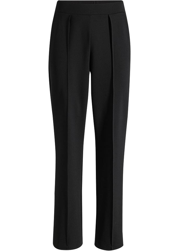 Schlupfhose  in schwarz von vorne - BODYFLIRT
