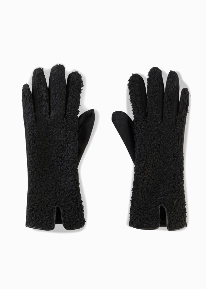 Handschuhe in schwarz - bpc bonprix collection