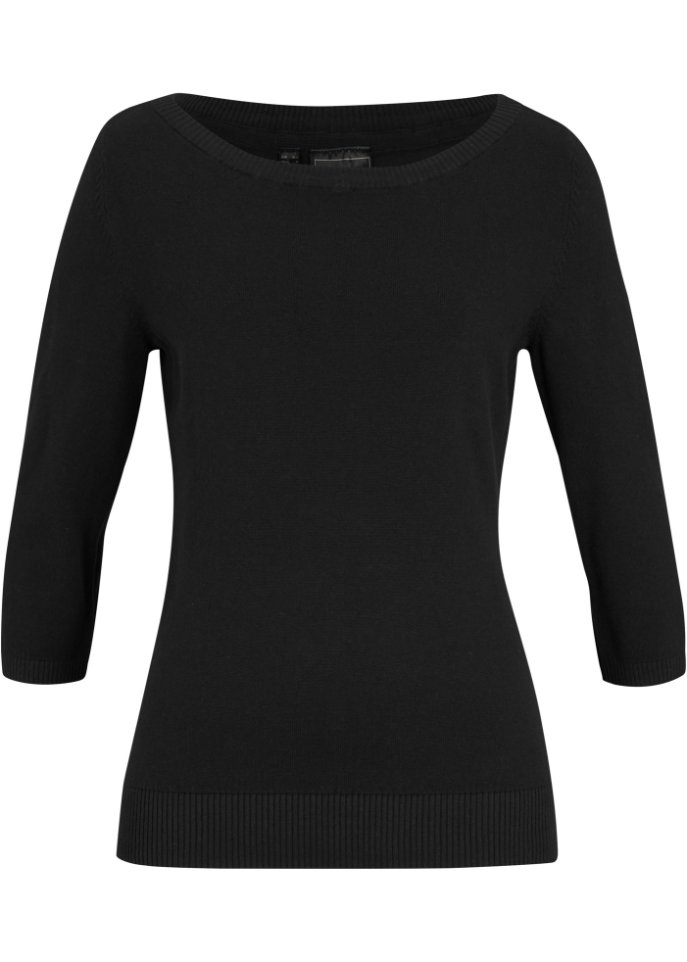 Pullover in schwarz von vorne - bpc selection