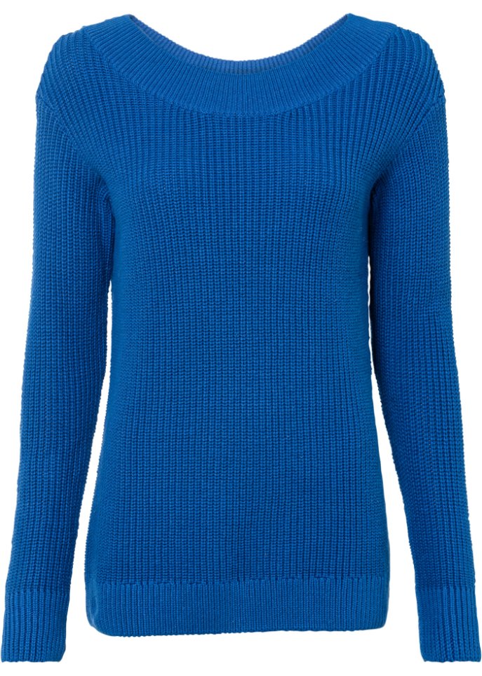 Pullover  in blau von vorne - RAINBOW