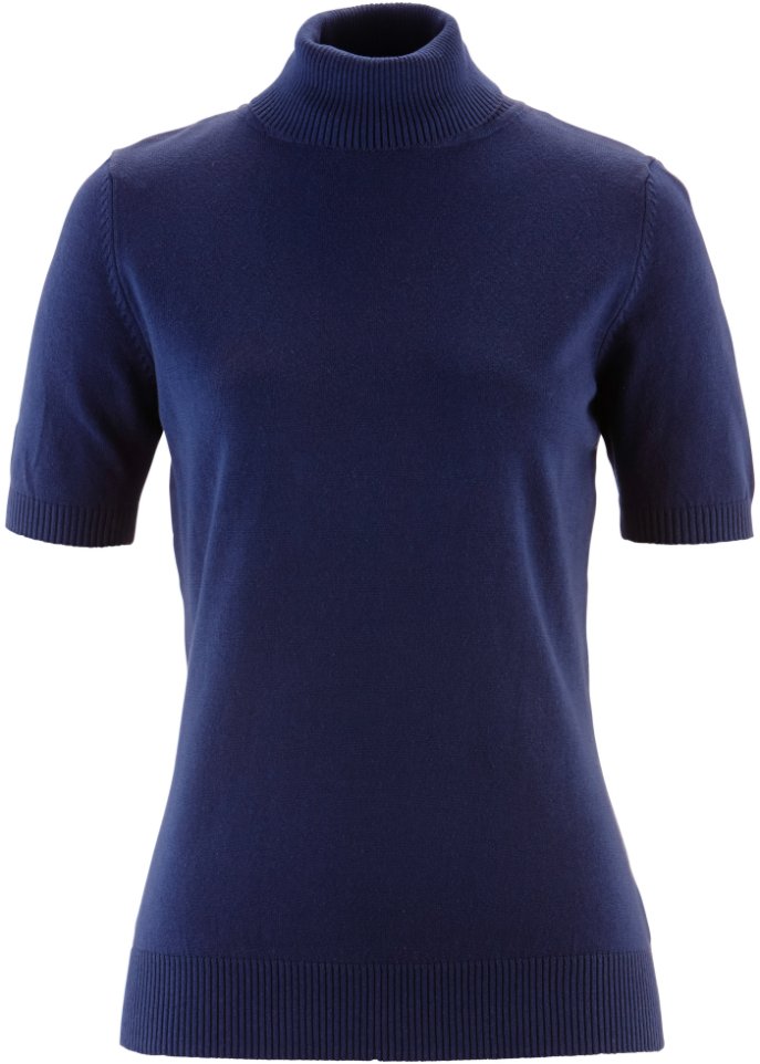 Pullover in blau von vorne - bpc selection
