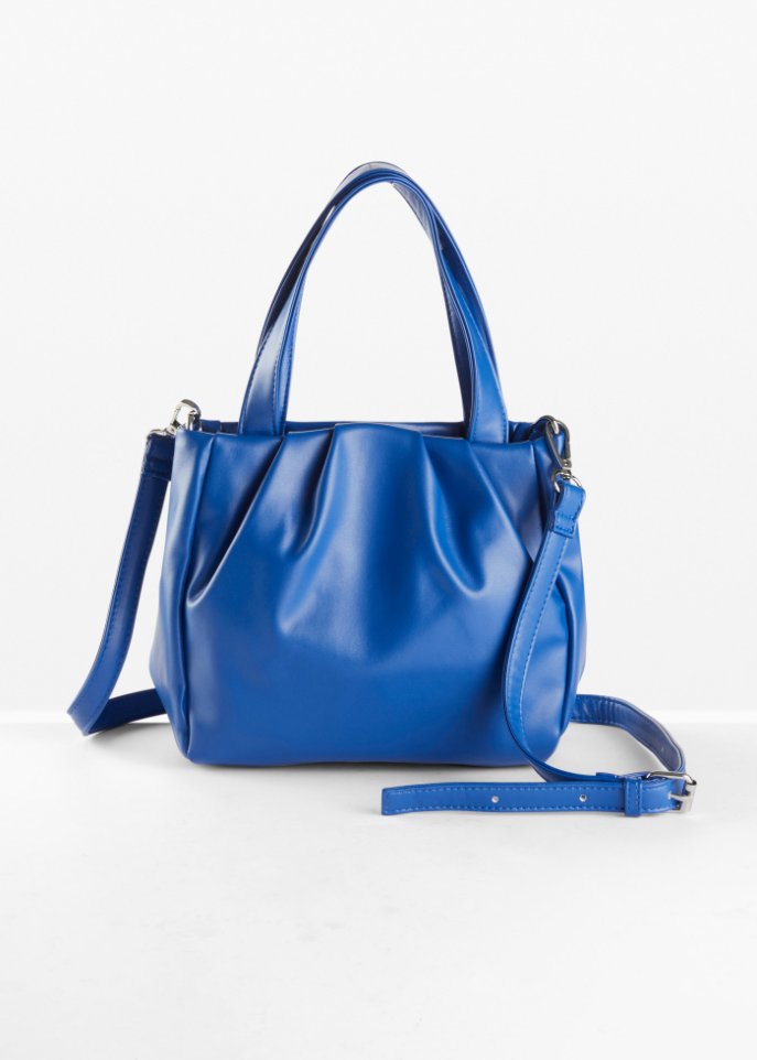 Handtasche mit austauschbarem Taschengurt in blau - bpc bonprix collection