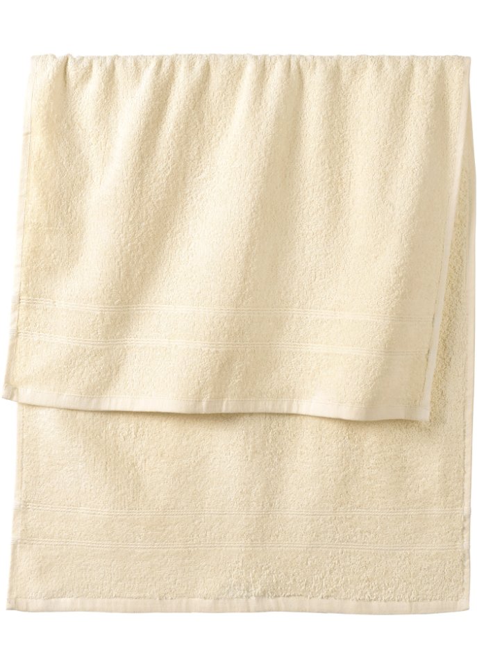 Handtuch in weicher Qualität in beige - bpc living bonprix collection