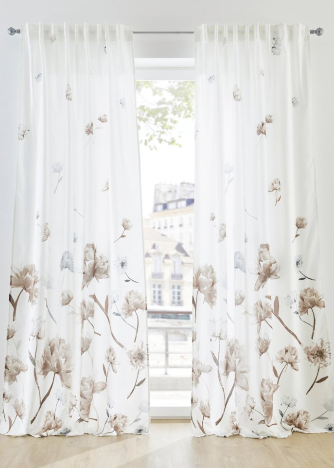Blickdichter Vorhang schönem | Wohnen - Design mit bonprix