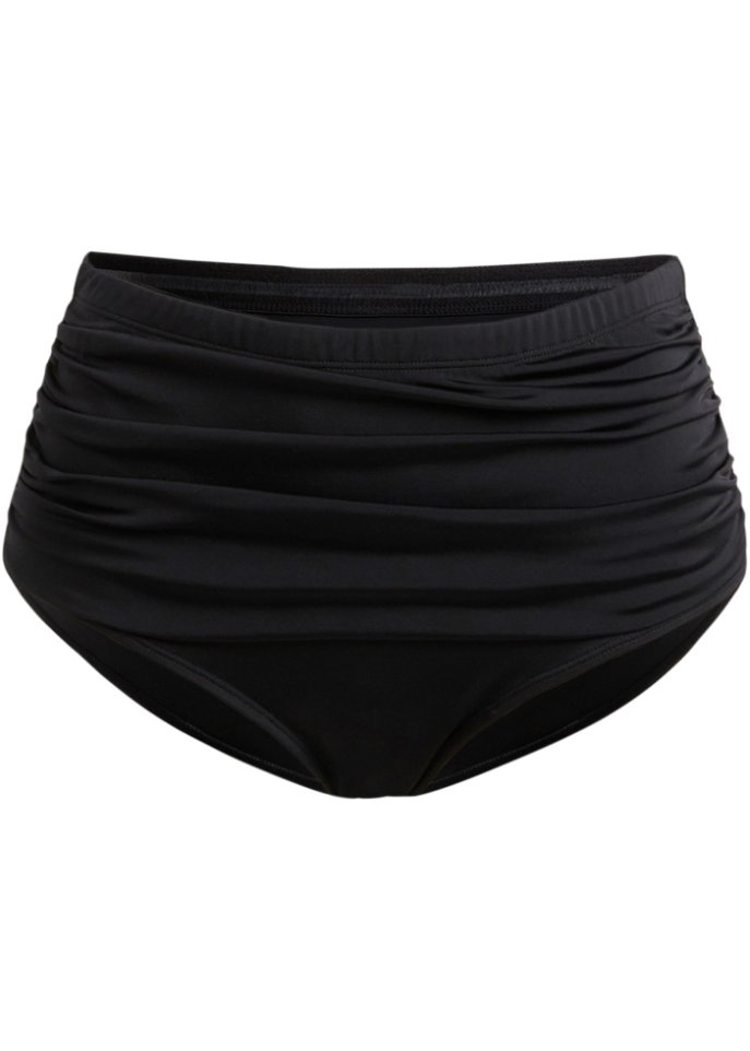 Shape Bikinihose leichte Formkraft in schwarz von vorne - bpc selection