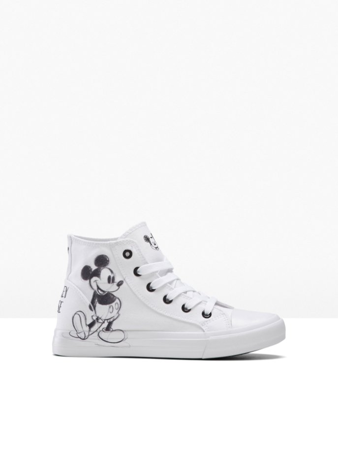 Disney Mickey Mouse Damen-Sneaker mit Plateau: zum Verkauf zu