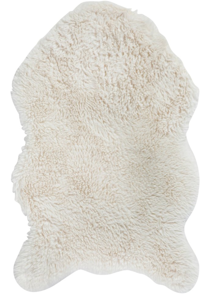 Synthetik Softfell in beige - bpc living bonprix collection