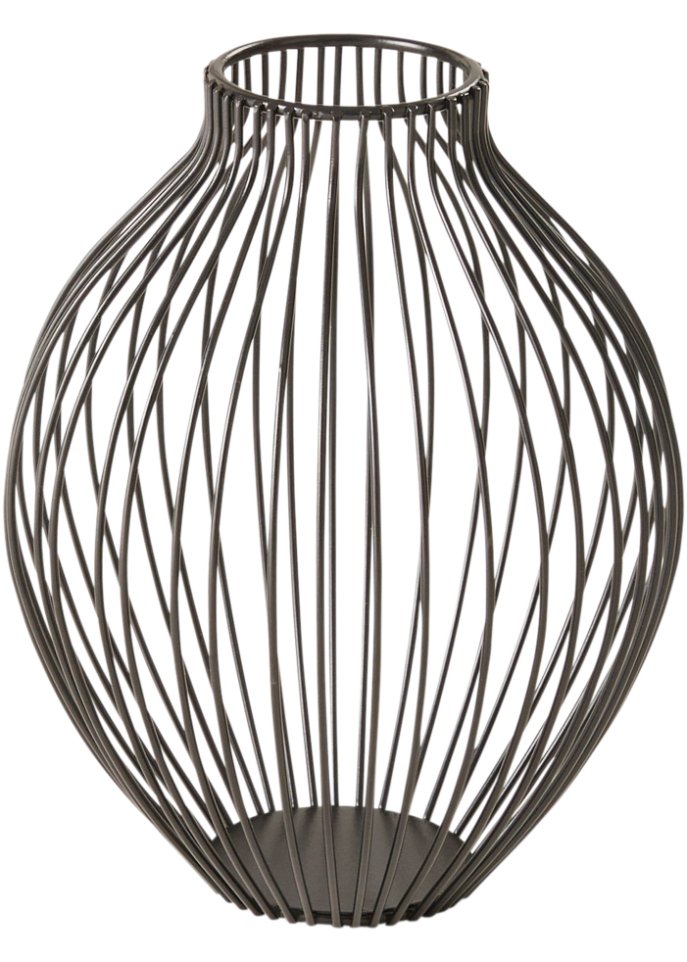 Deko-Objekt in Vasenform in schwarz - bpc living bonprix collection
