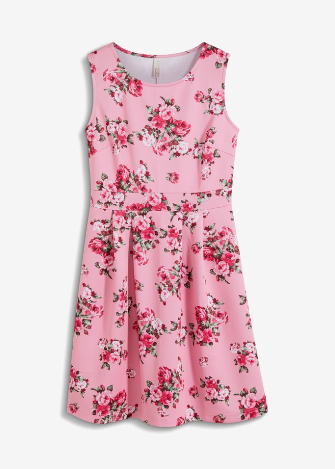 Kleid in rosa von vorne - BODYFLIRT boutique