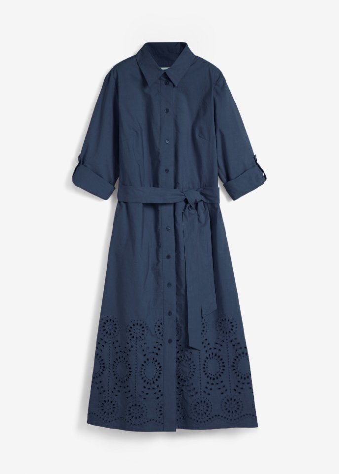 Kleid in blau von vorne - bpc selection