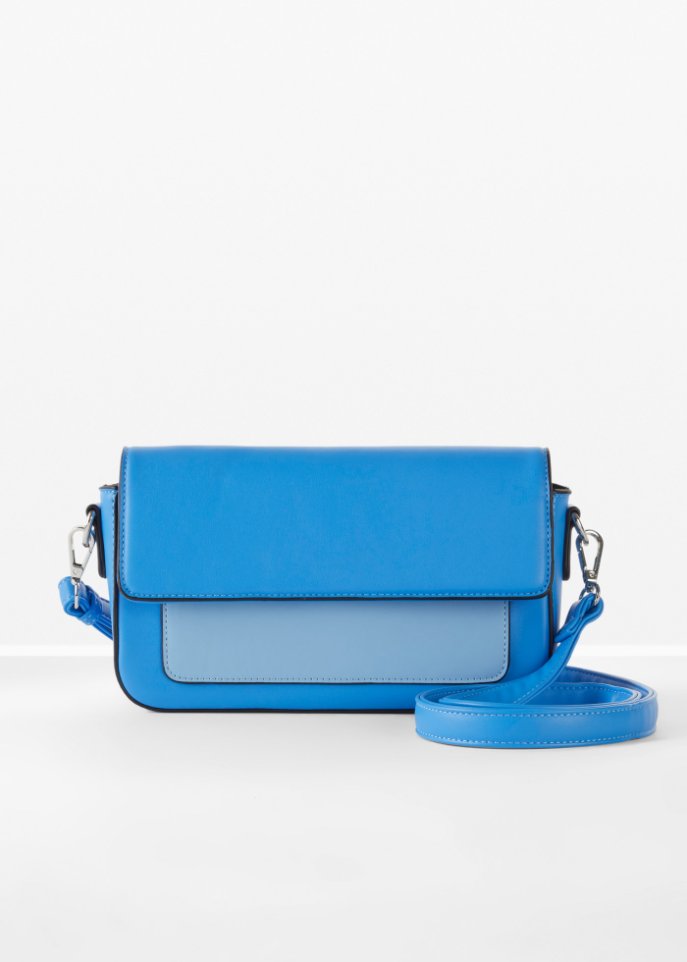 Handtasche mit austauschbarem Taschengurt in blau - bpc bonprix collection