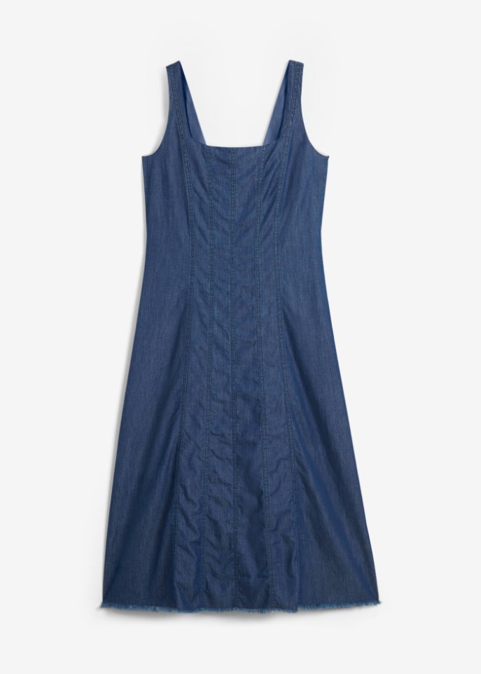 Jeanskleid in blau von vorne - bpc selection