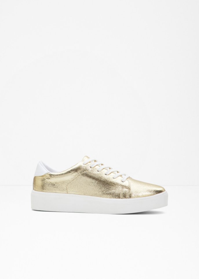 Plateau Sneaker in gold - bpc selection