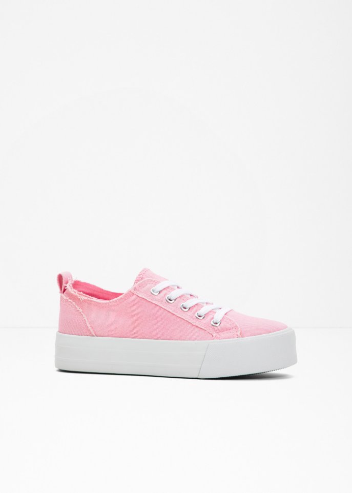 Plateau Sneaker in rosa - RAINBOW