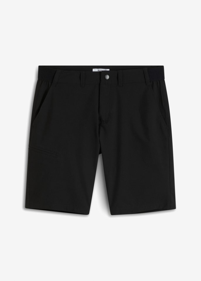 Outdoor-Funktions-Shorts, Regular Fit in schwarz von vorne - bpc bonprix collection