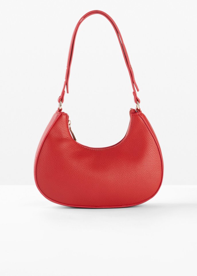 Handtasche in rot von vorne - bpc bonprix collection