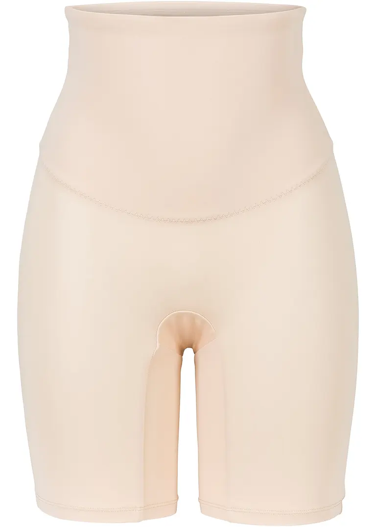 Shape Hose mit mittlerer Formkraft in beige von vorne - bonprix