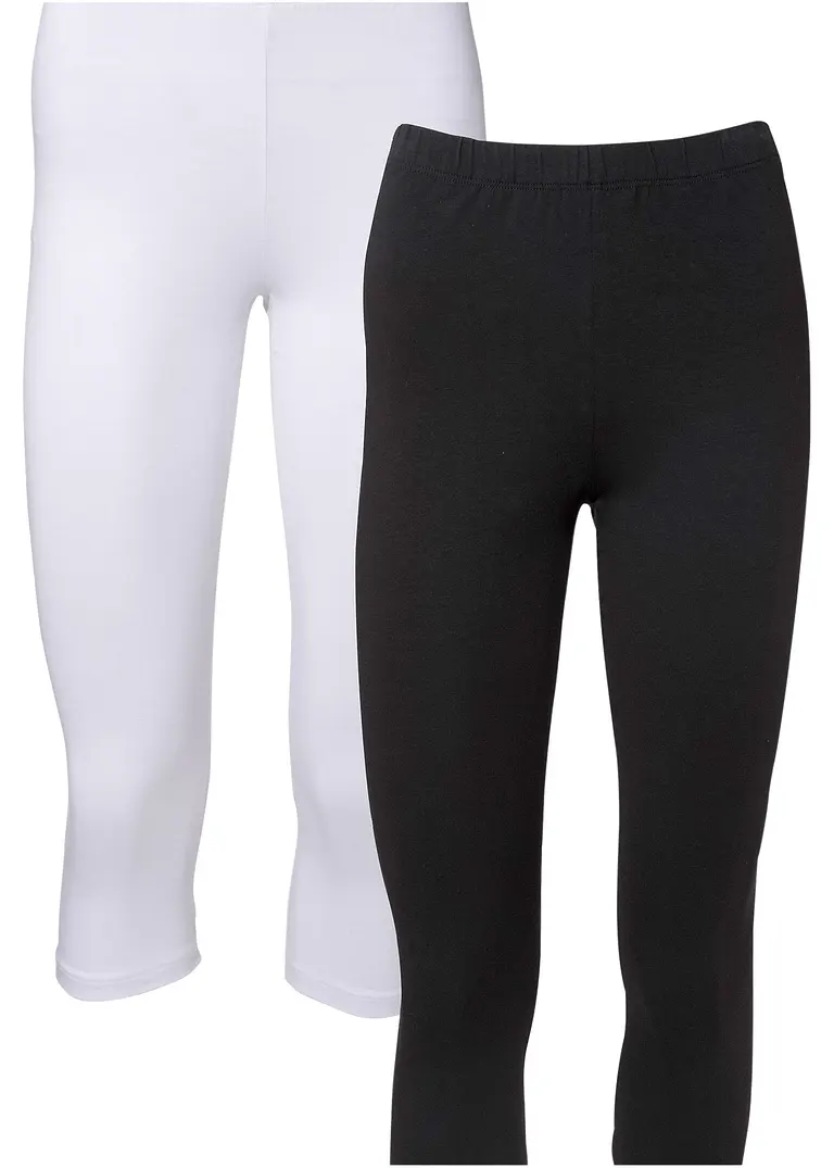 BODYFLIRT Capri-Leggings (2er-Pack)