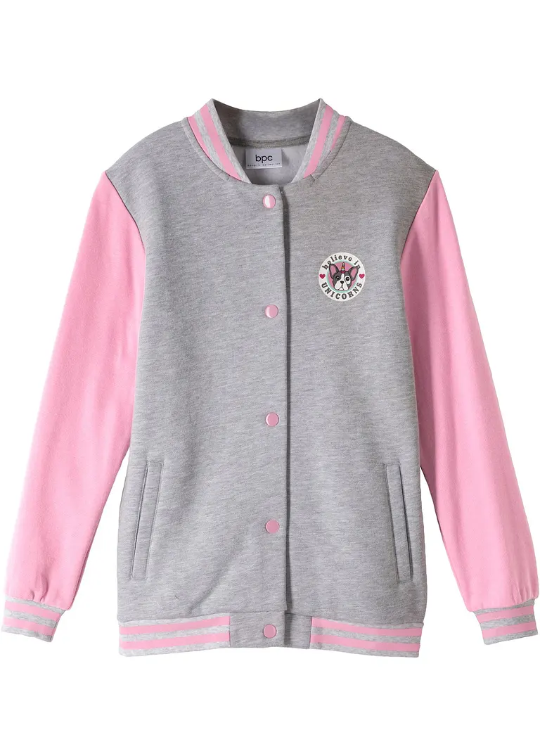 bpc bonprix collection Mädchen College-Sweatjacke