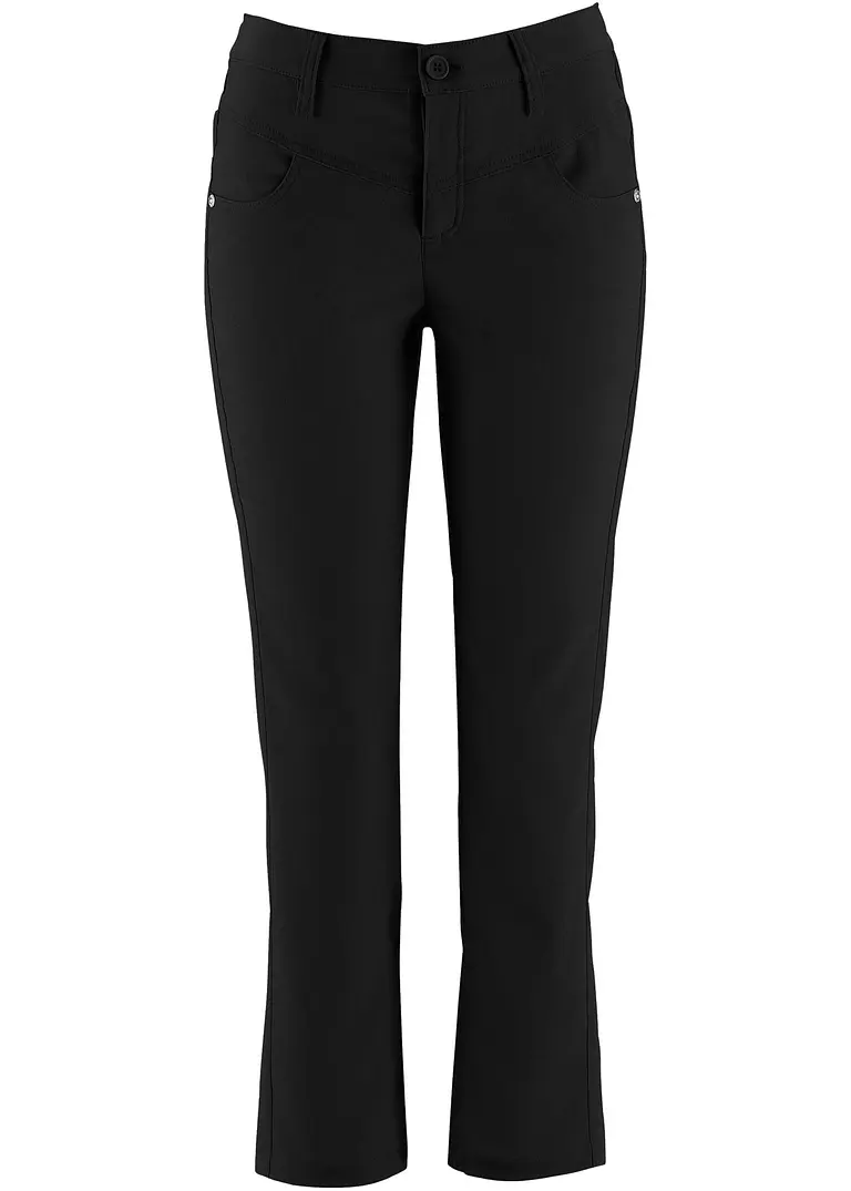 Bengalin-7/8-Hose in schwarz - bonprix