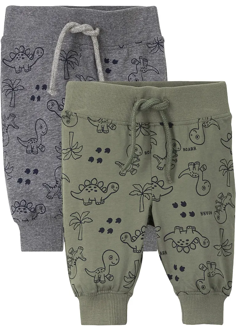 bonprix Baby Shirthose aus Bio Baumwolle (2er Pack)