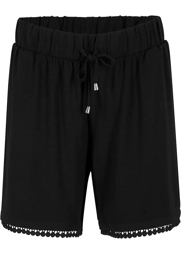 bpc bonprix collection Jerseyshorts mit Bequembund und Spitze