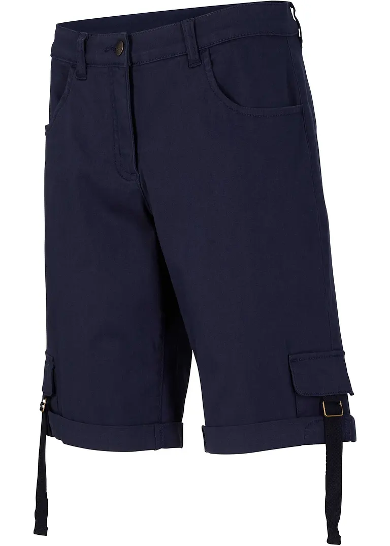 bpc bonprix collection Twill Cargoshorts mit Bequembund