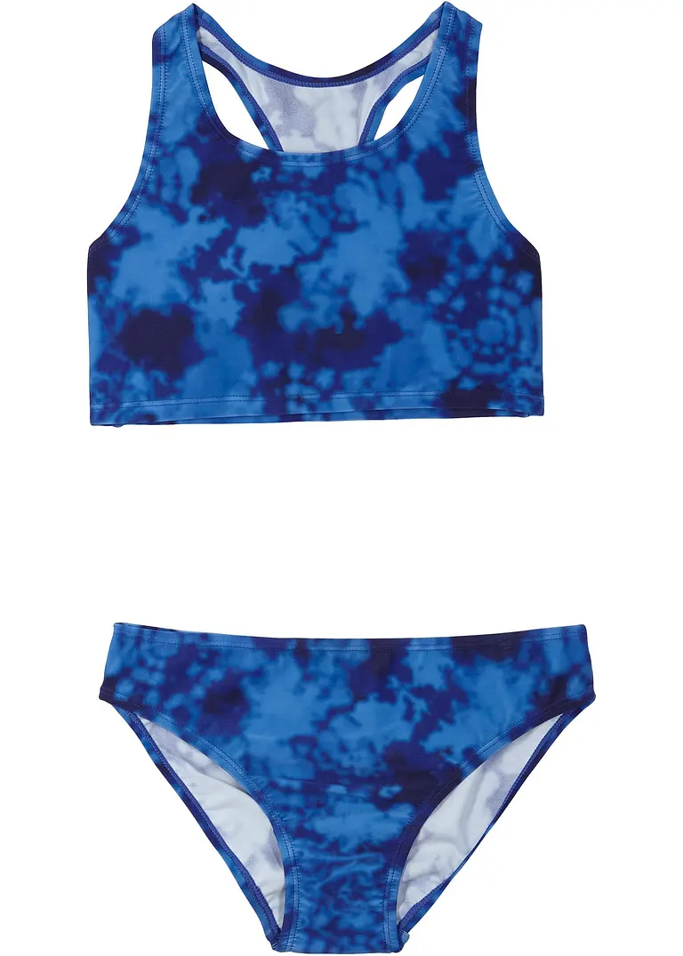 bonprix Mädchen Batik-Bikini (2-tlg.Set)