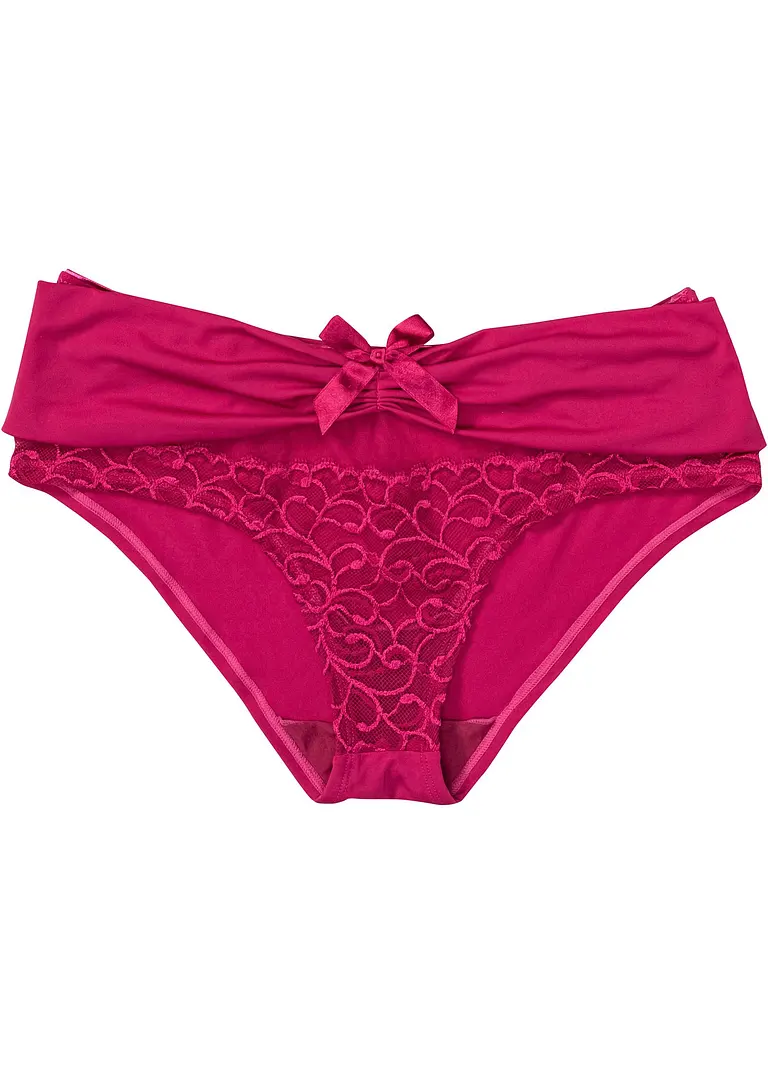 Panty in lila von vorne - bonprix