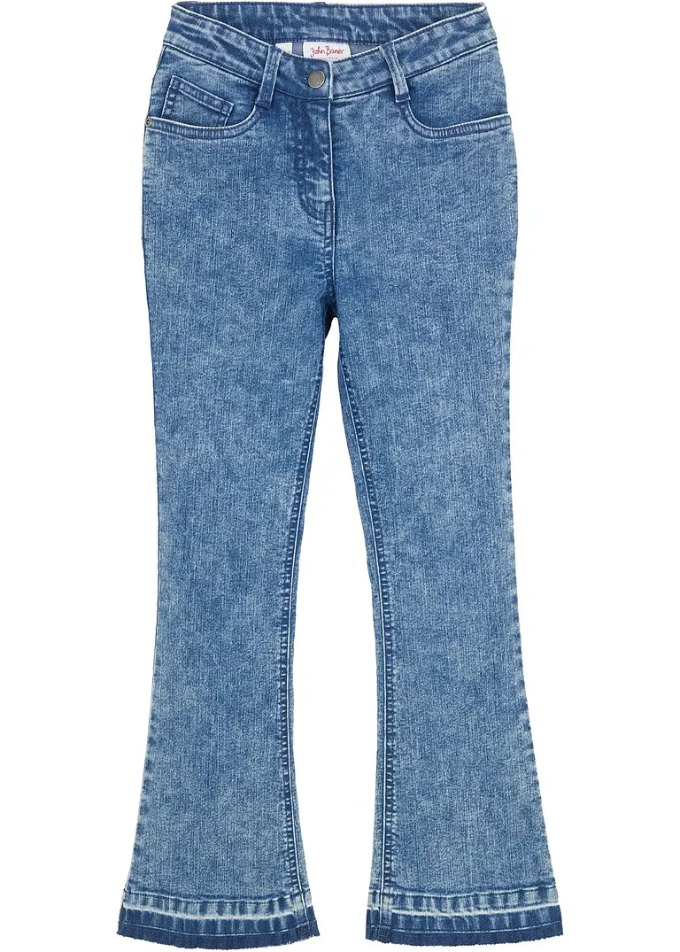 John Baner JEANSWEAR Mädchen Stretch-Jeans, flared