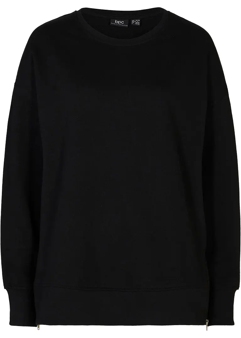 bpc bonprix collection Sweatshirt mit Seitenschlitzen, langarm