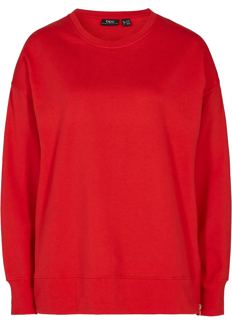 bpc bonprix collection Sweatshirt mit Seitenschlitzen, langarm