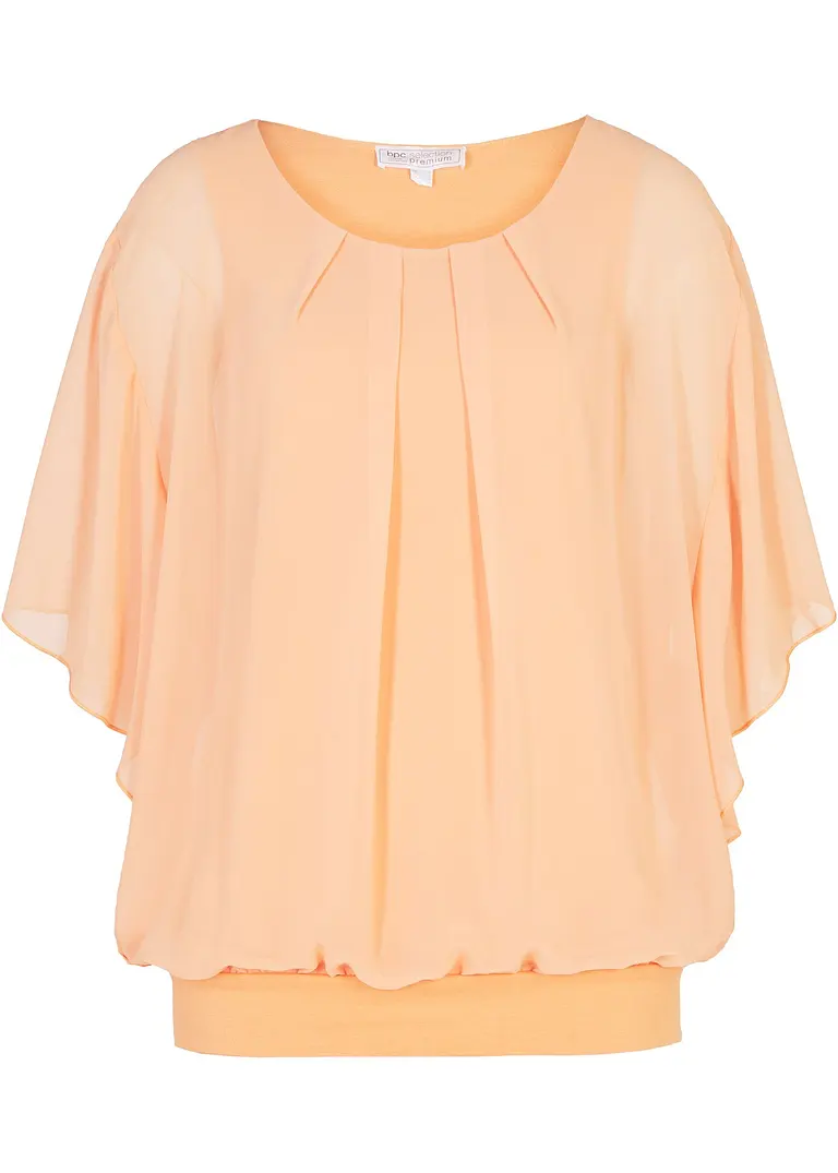 bonprix Chiffon- Tunika mit Untertop