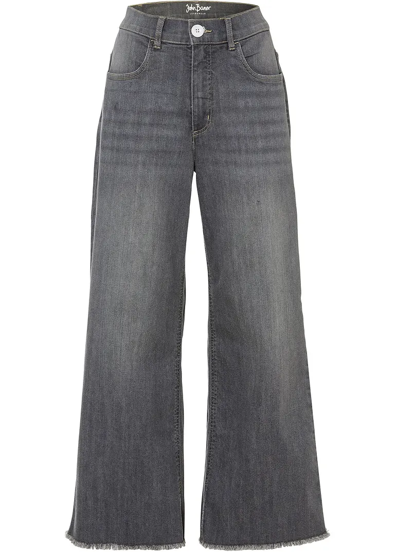 bonprix 7/8-Komfort-Stretch-Jeans, Wide Fit