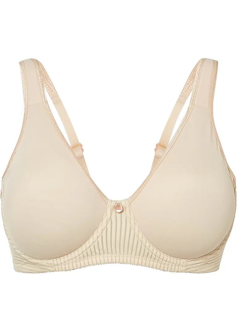 Minimizer BH mit Bügel in beige von vorne - bonprix