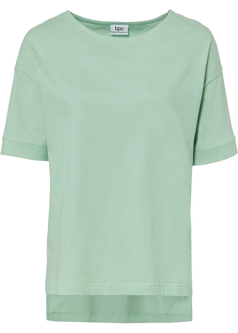 bpc bonprix collection Oversize Baumwoll-T-Shirt mit Seitenschlitzen