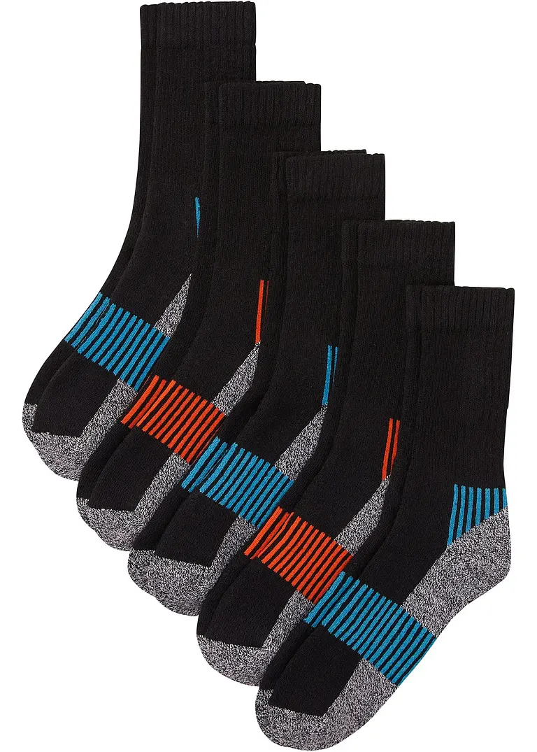 bpc bonprix collection Thermo Tennissocken mit Innenfrottee (5er Pack)