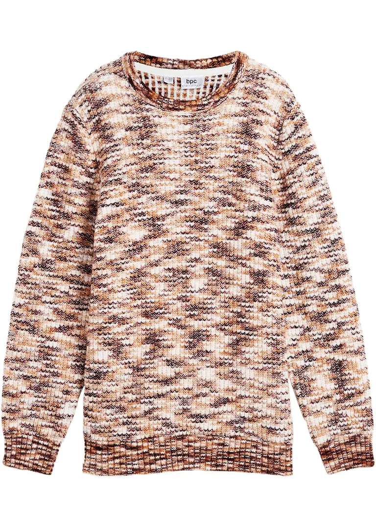 bpc bonprix collection Jungen Melange-Strickpullover