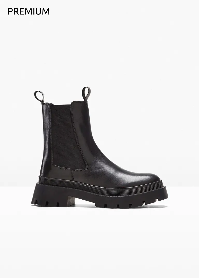 bonprix PREMIUM Chelsea Boot aus Leder