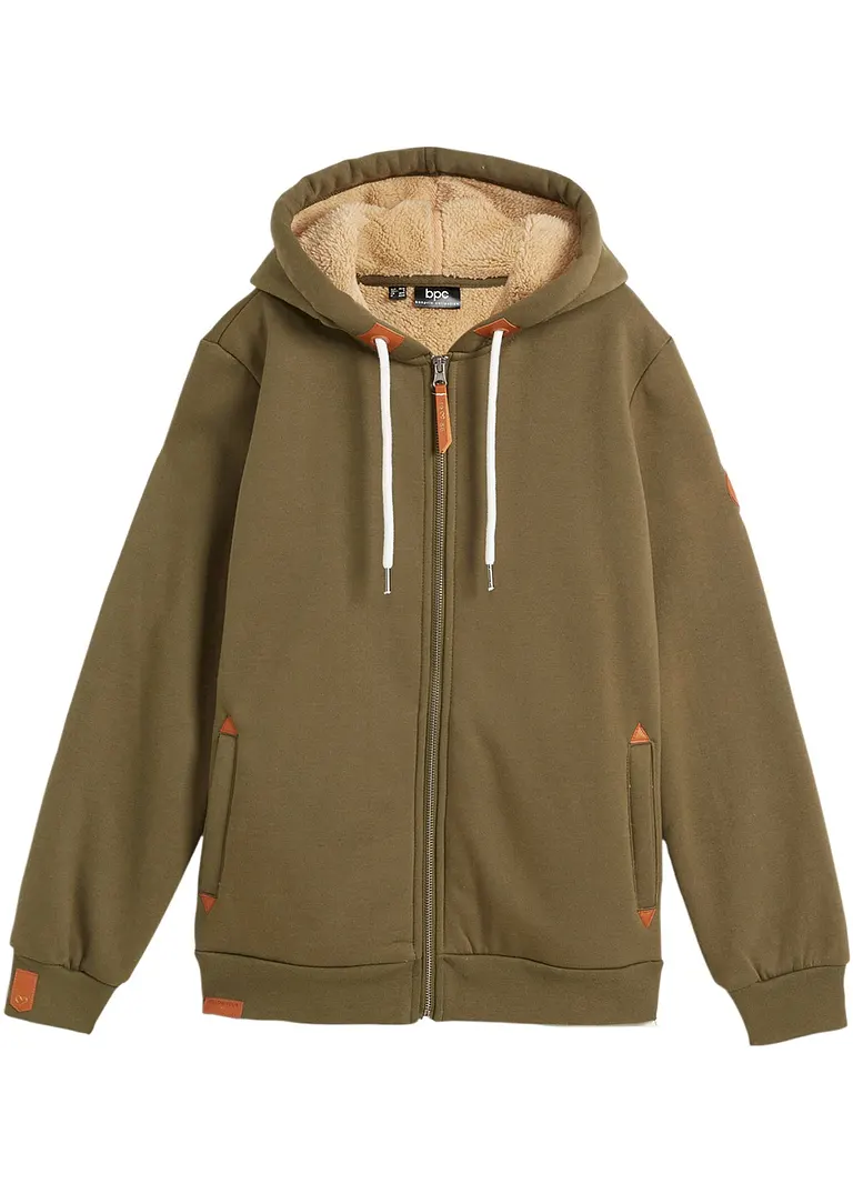 bpc bonprix collection Sweatjacke mit Teddyfutter