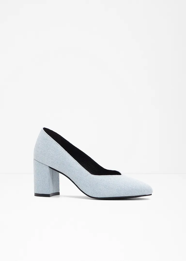 Pumps in blau - BODYFLIRT