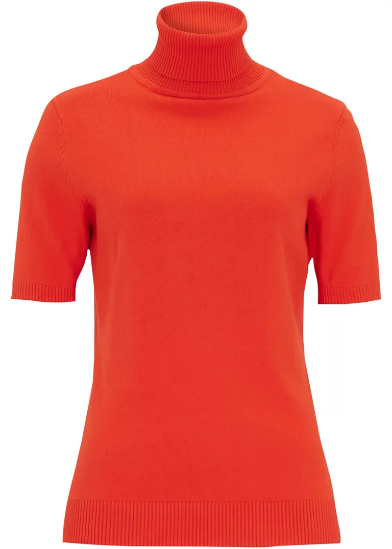 Pullover in orange von vorne - bpc selection