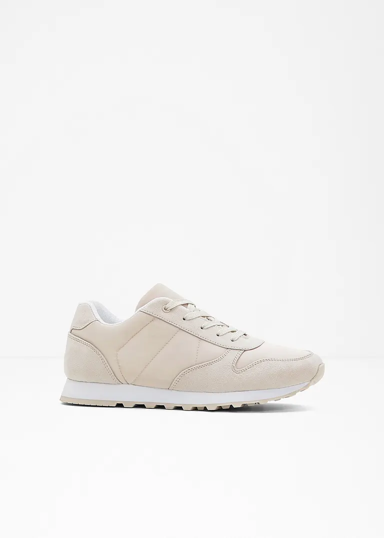 Sneaker in beige - bonprix