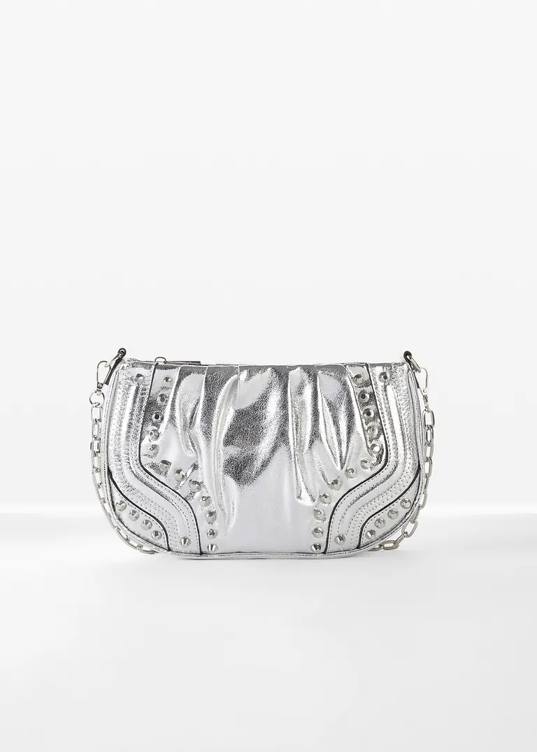 Handtasche in silber - bpc bonprix collection