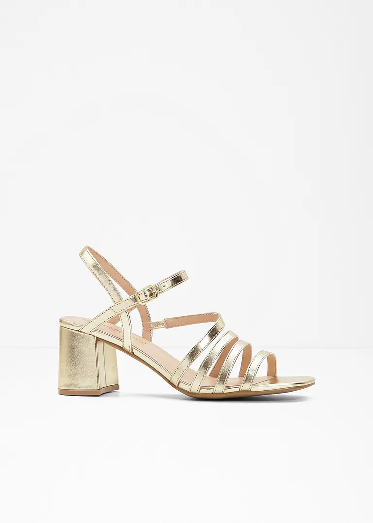 Sandalette in gold - bpc selection