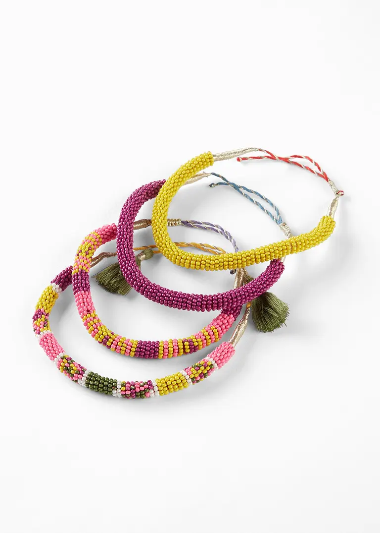 Armband (4er Pack) in lila - RAINBOW